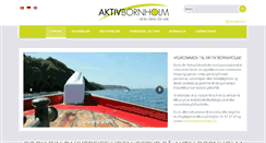 Desktop Screenshot of aktivbornholm.dk