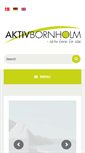 Mobile Screenshot of aktivbornholm.dk